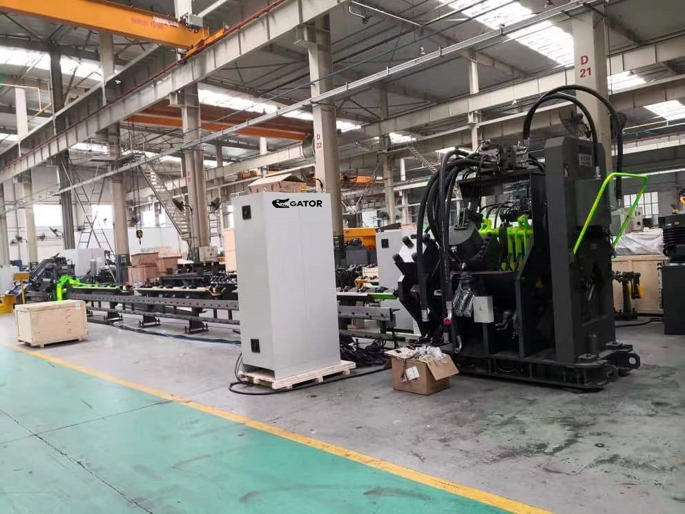 Gator #GAL-1616, CNC angle line, 40' infeed & 20' outfeed, new - Image 2