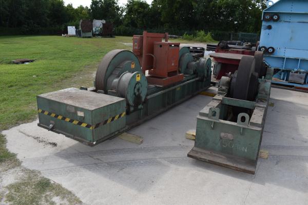 300 Ton, Ransome, tank turning rolls - Image 2