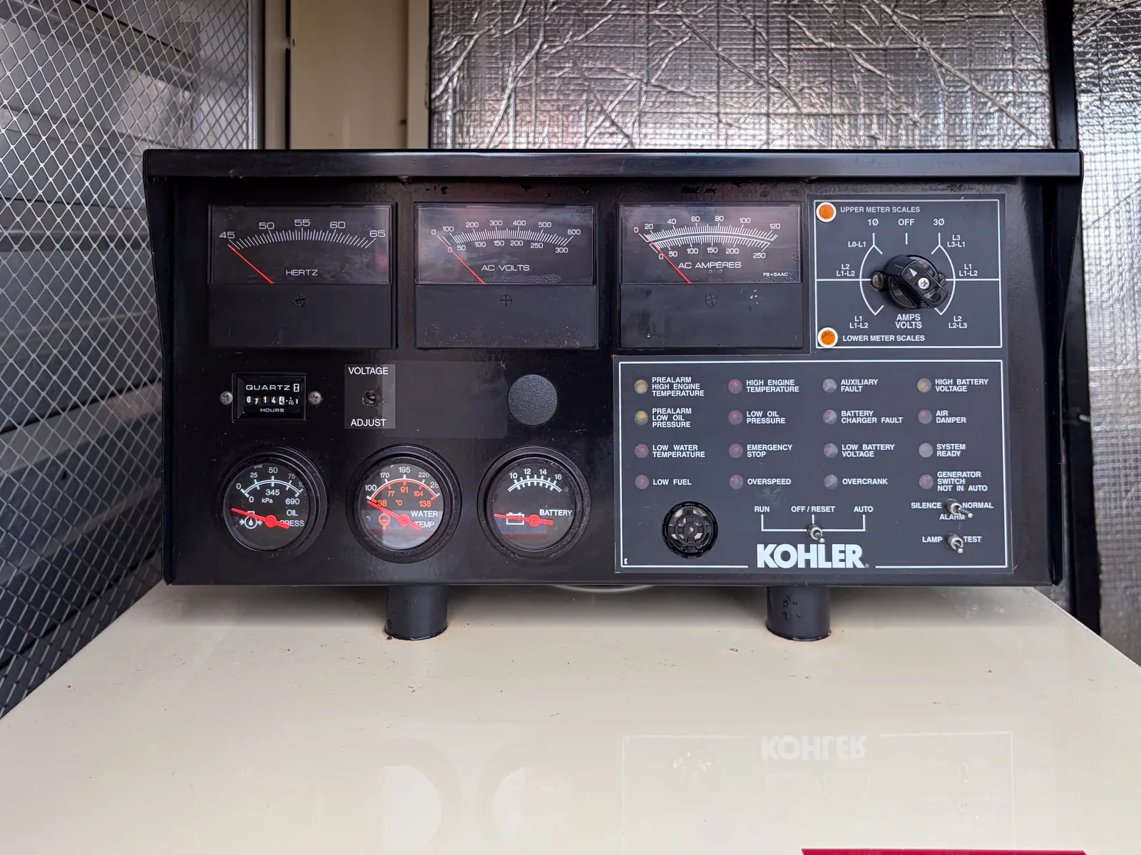 100 KW Kohler, Rehlko #KG100, natural gas generator set, sound attenuated enclosure, 277/480 Volts, 3 phase - Image 6