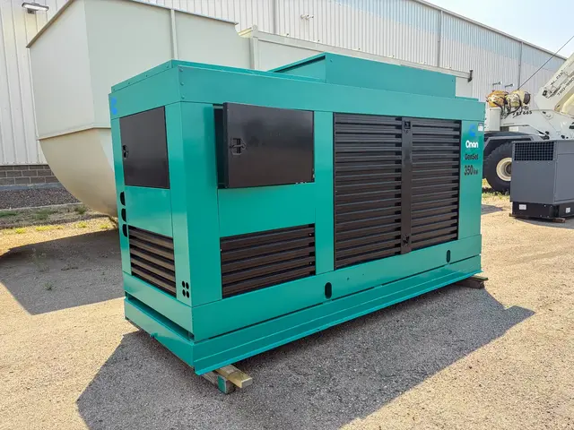 350 KW Cummins #350DFCC, diesel generator set, standby, weatherproof enclosure, 480 Volts, 3 phase, 776 - Image 1