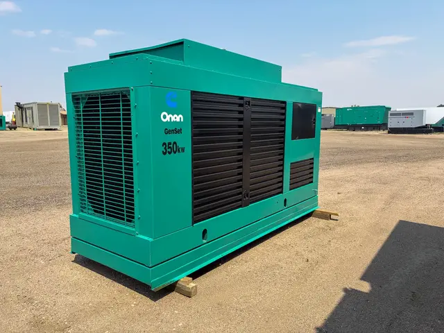 350 KW Cummins #350DFCC, diesel generator set, standby, weatherproof enclosure, 480 Volts, 3 phase, 776 - Image 2