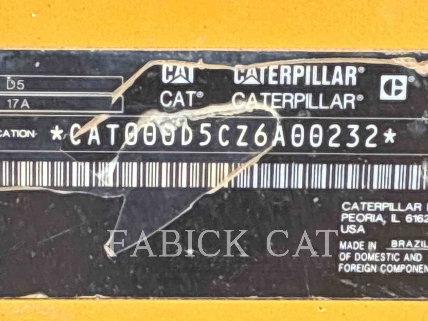 Caterpillar D517VP, 3546 hours, S/N: Z6A00232, 2020 - Image 6