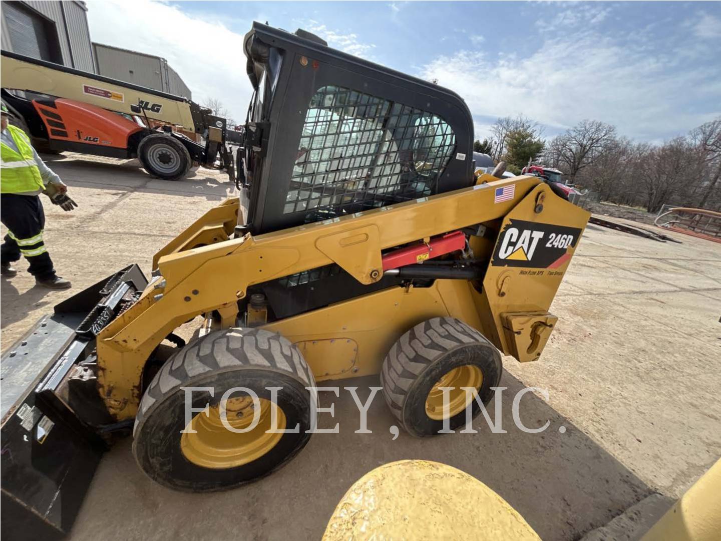 Cat 246D, Skid Steer Loader, 996 hours, S/N: BYF04138, 2018 - Image 1