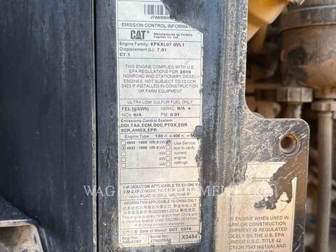 Cat 930M, Wheel Loader, 6679 hours, S/N: F5K00740, 2020 - Image 8