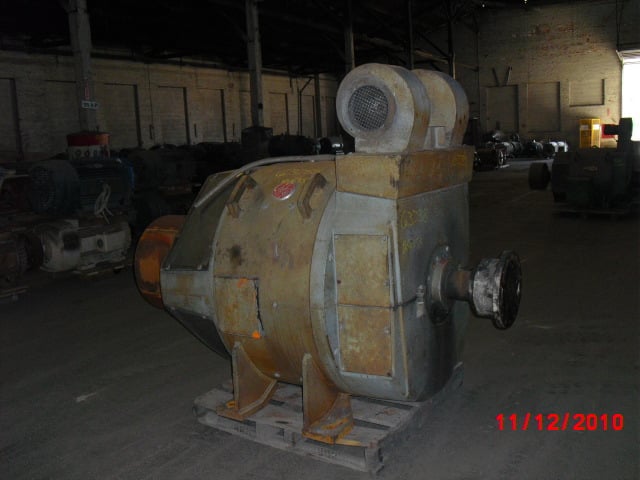 300 HP 650 RPM General Electric, Frame 6453, DPFVBB, 500 VA - Image 2