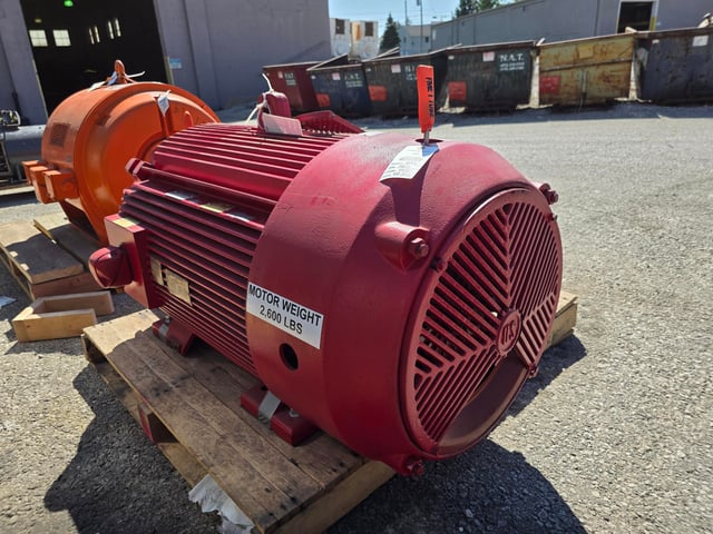250 HP 1800 RPM U.S. Motors, Frame 449T, TEFC BB, 2300/4000 Volts - Image 3