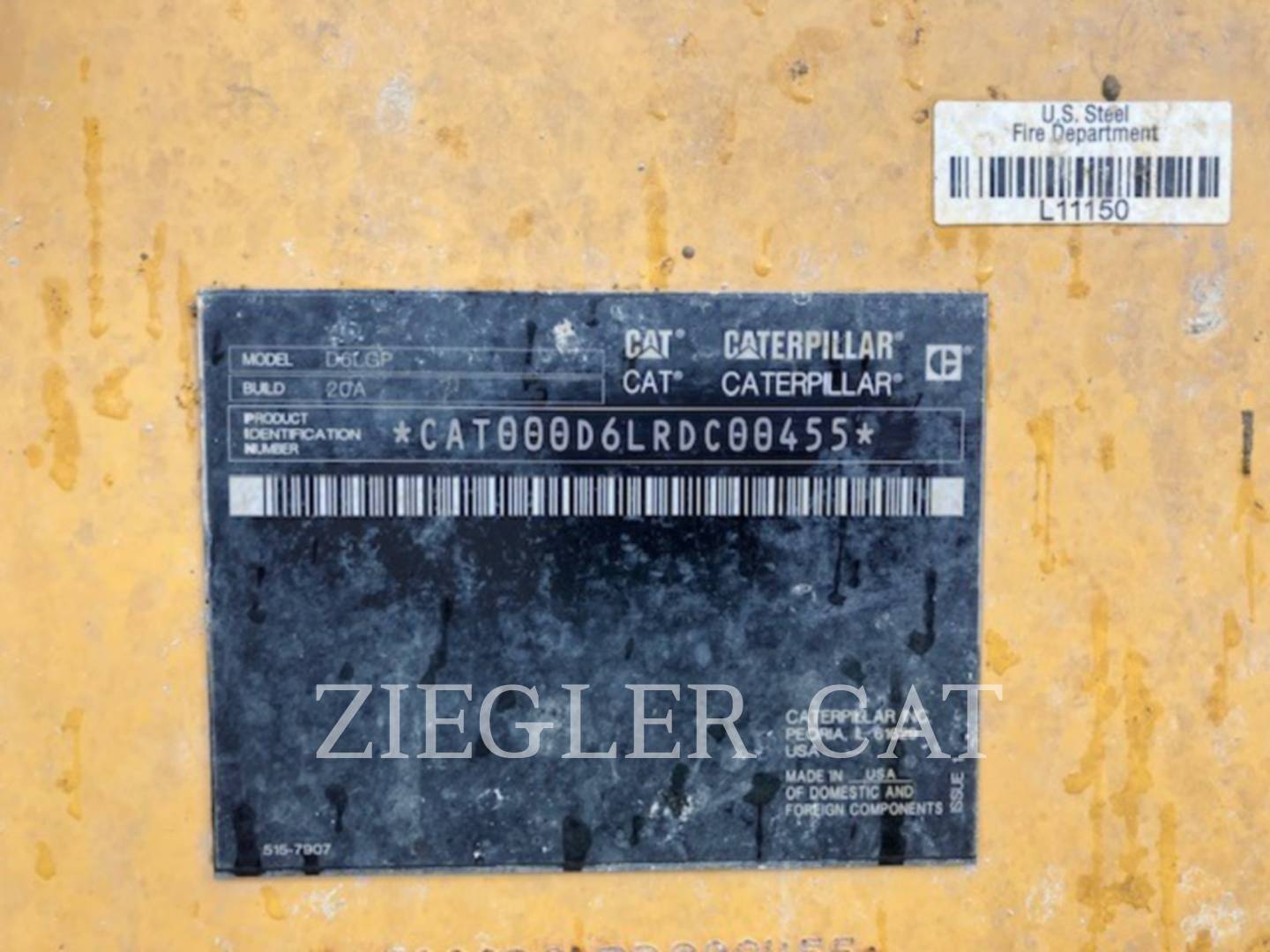 Caterpillar D6LGP, 5805 hours, S/N: RDC00455, 2019 - Image 6