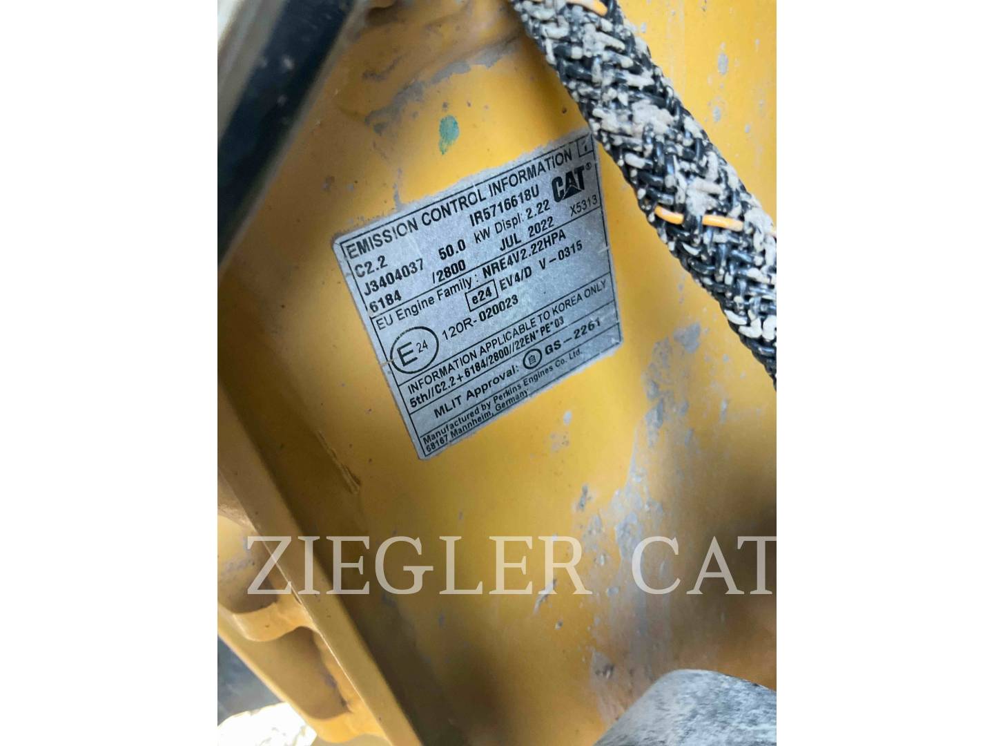 Caterpillar 239D3, 1736 hours, S/N: RWK00289, 2023 - Image 8
