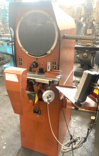 MicroVu #M14, Optical Comparator, 3 amp, Acu-Rite digital read out, 117 Volt - Image 1