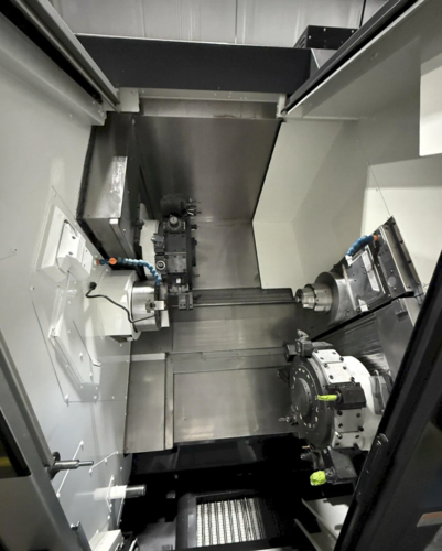Okuma #LT2000-EX, 6-Axis CNC Lathe, 8.07" X, 27.56" Z, 15.7" swing, 38.5" centers, 8.28" turning diameter, 8" - Image 6
