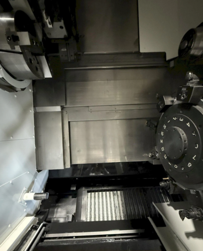 Okuma #LT2000-EX, 6-Axis CNC Lathe, 8.07" X, 27.56" Z, 15.7" swing, 38.5" centers, 8.28" turning diameter, 8" - Image 9