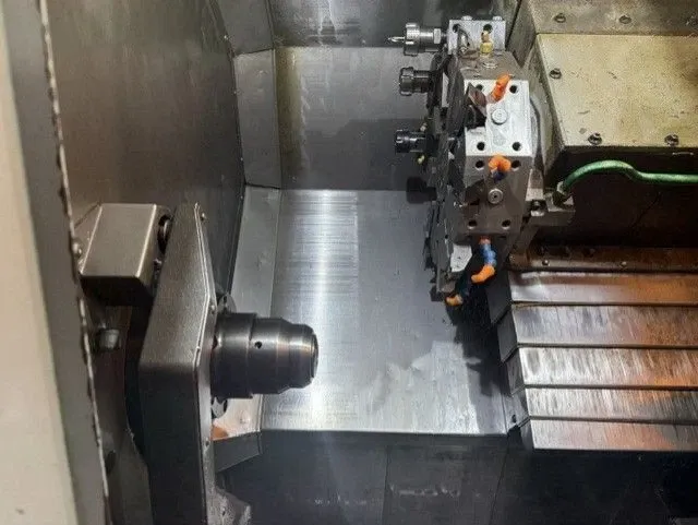 Haas #SL-20T, CNC Lathe, 23" swing, 24" machining length, 10.3" turning diameter, 2" bar, 20 HP, 4000 RPM - Image 2