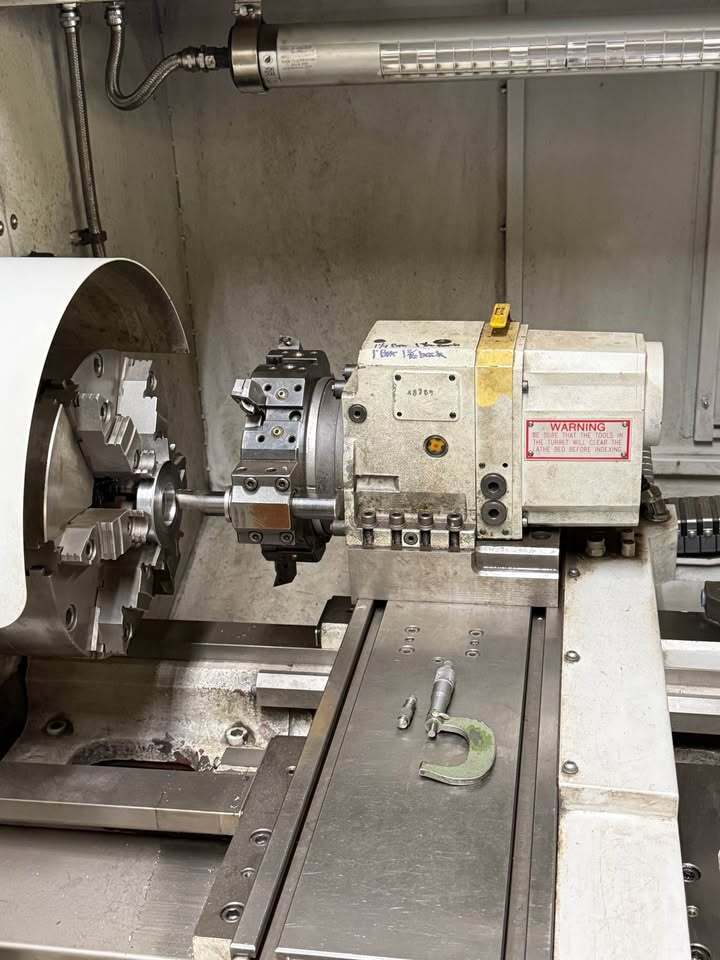 Milltronics #ML-18, CNC Lathe, 18.7" swing, 60" machining length, 2.5" bar, 15 HP, 2600 RPM, tailstock - Image 5