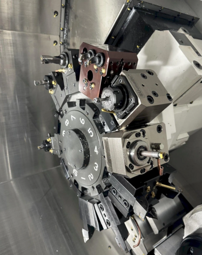 Okuma #Genos-L3000MYW, 5-Axis CNC Lathe, 9.25" X, 3.94" Y, 18.11" Z, 20.4" swing, 15.35" turning diameter - Image 3