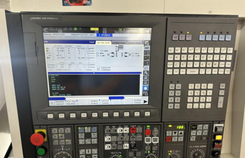 Okuma #Genos-L3000MYW, 5-Axis CNC Lathe, 9.25" X, 3.94" Y, 18.11" Z, 20.4" swing, 15.35" turning diameter - Image 4