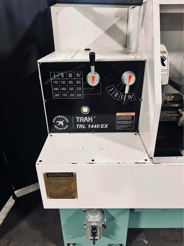 14" x 40" Southwestern Industries #TRL-1440EX, Engine Lathe, 1.56" spindle bore, 5 HP, 2400 RPM, 2014 - Image 2