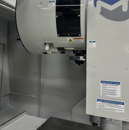 Milltronics #VM25IL, CNC Vertical Machining Center, 50" X, 25" Y, 24" Z, 56" x 24" table, 24/15 HP, 10,000 - Image 3