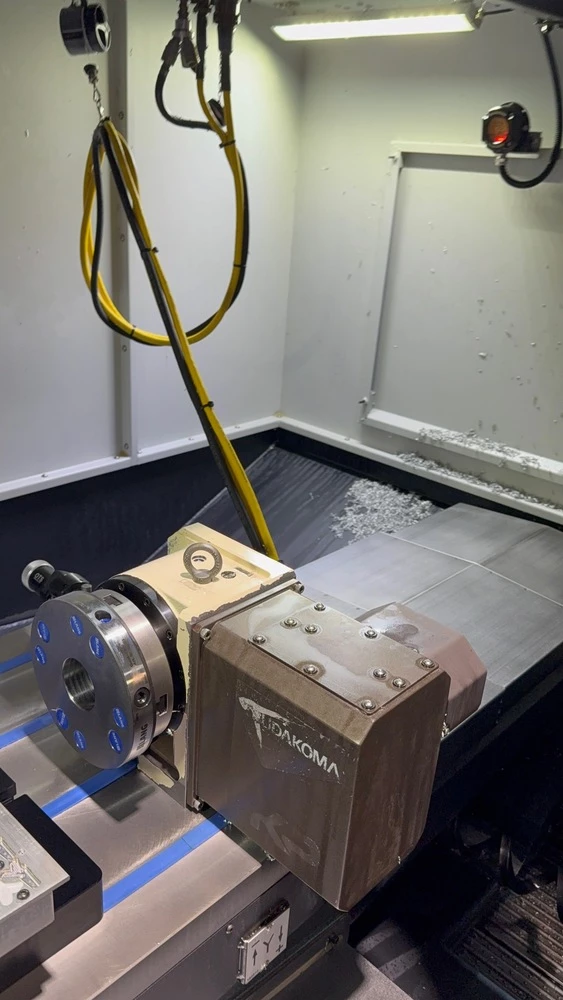 DN Solutions #SVM-5100L, 4-Axis CNC Vertical Machining Center, 50" X, 20" Y, 20" Z, 25 HP, 12,000 RPM, CAT - Image 5