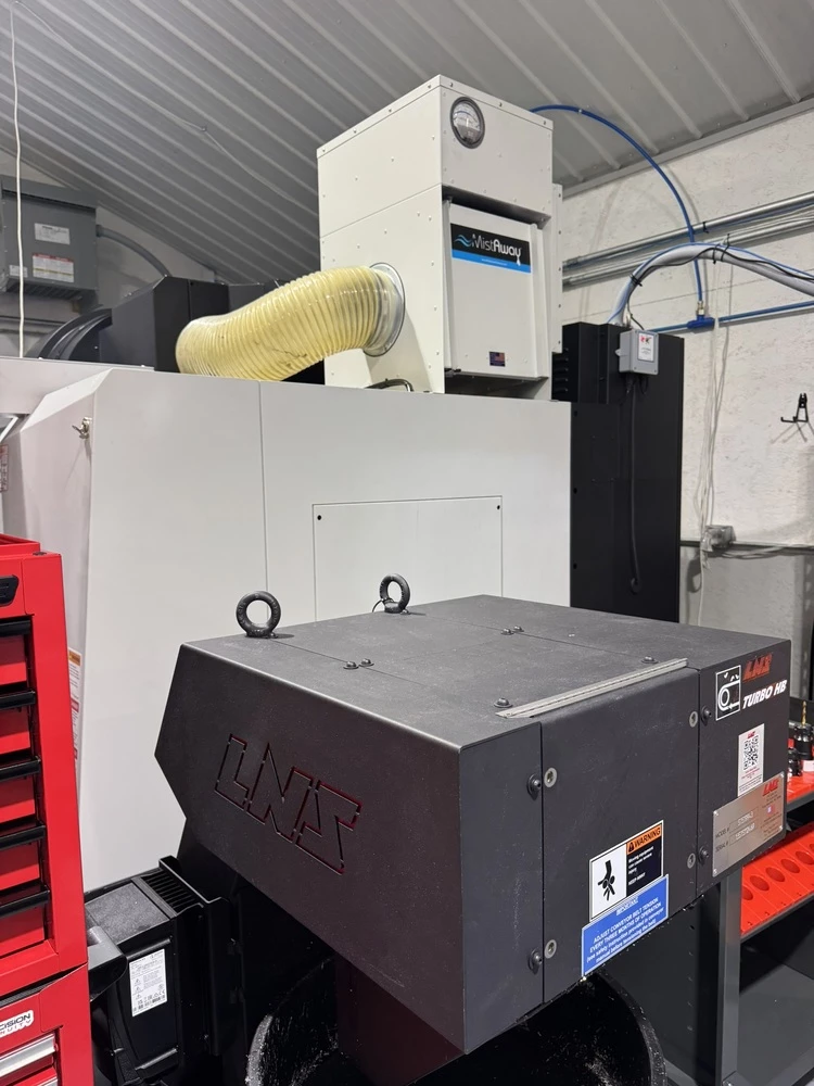 DN Solutions #SVM-5100L, 4-Axis CNC Vertical Machining Center, 50" X, 20" Y, 20" Z, 25 HP, 12,000 RPM, CAT - Image 9