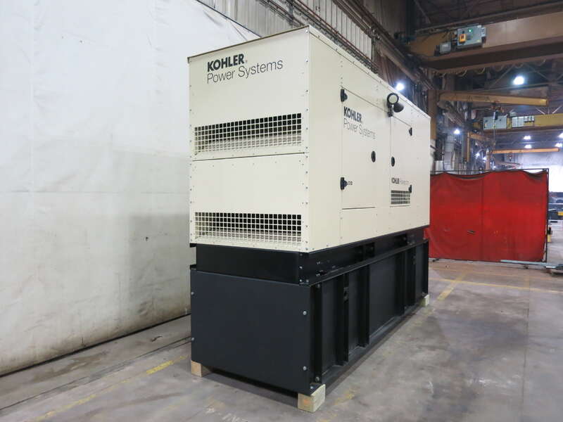 200 KW Kohler #200REOZJF, diesel generator set, 277/480 Volts, 108 hours, 315 HP @ 1800 RPM, John Deere - Image 2