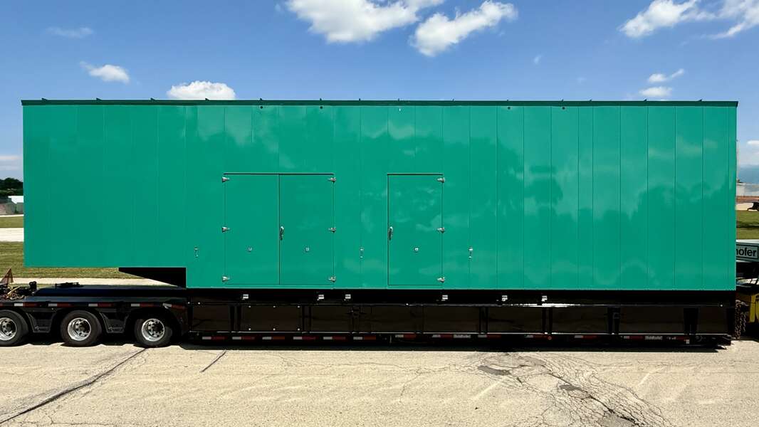 2500 KW Cummins #DQKAN, diesel generator set, 277/480 Volts, 3640 HP @ 1800 RPM, QSK60-G19 NR2 engine, EPA - Image 1