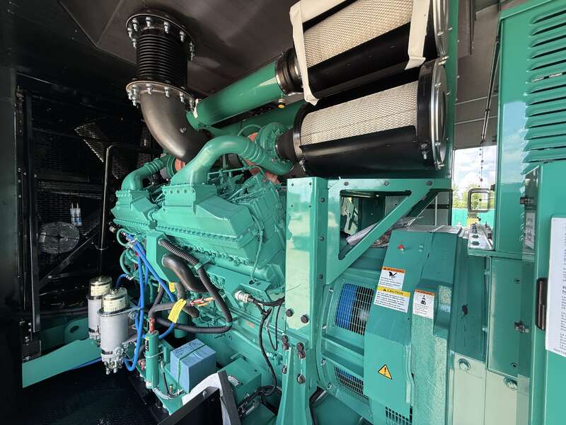 2500 KW Cummins #DQKAN, diesel generator set, 277/480 Volts, 3640 HP @ 1800 RPM, QSK60-G19 NR2 engine, EPA - Image 7