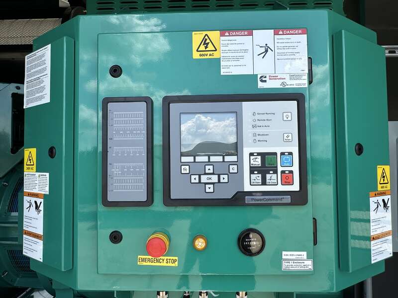 2500 KW Cummins #DQKAN, diesel generator set, 277/480 Volts, 3640 HP @ 1800 RPM, QSK60-G19 NR2 engine, EPA - Image 8
