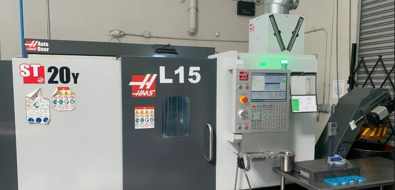 Haas #ST-20Y, CNC Lathe, 31.7" swing, 8" chuck, 2" bar, 12" turning diameter, 21" centers, 20 HP, 4000 RPM - Image 1