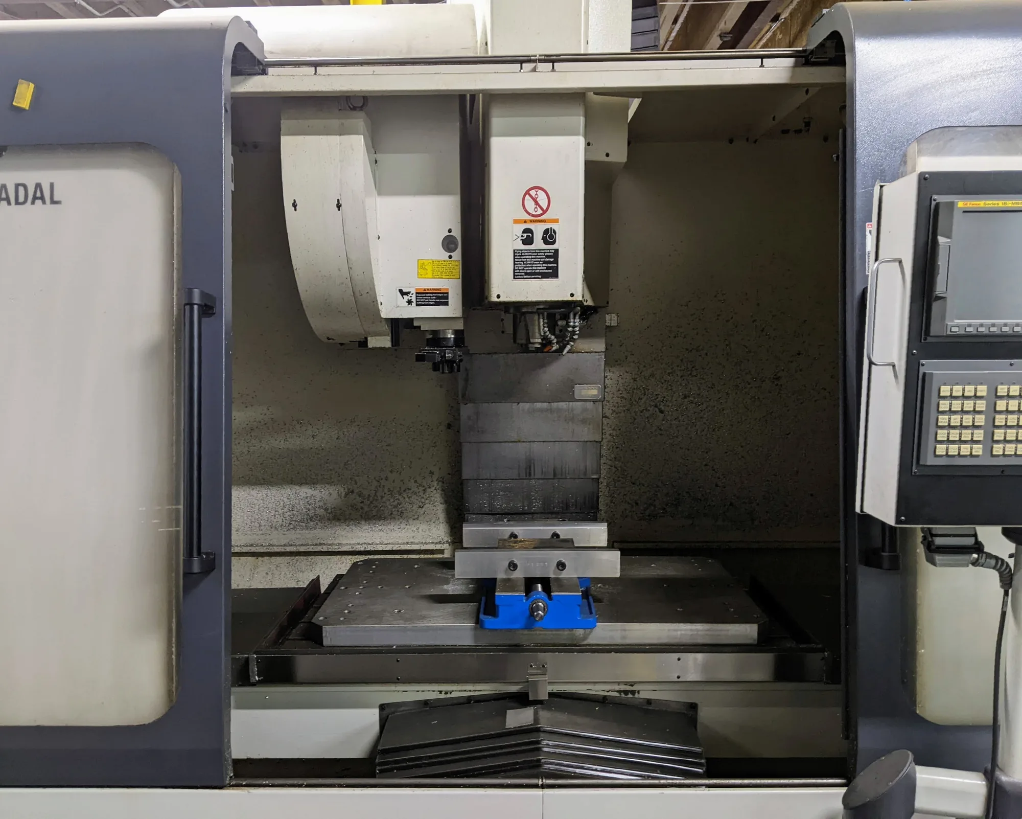 Fadal #VMC-4525D-3HT, CNC Vertical Machining Center, 45" X, 25" Y, 24" Z, 30 HP, 10,000 RPM, CAT 40, 24 - Image 3