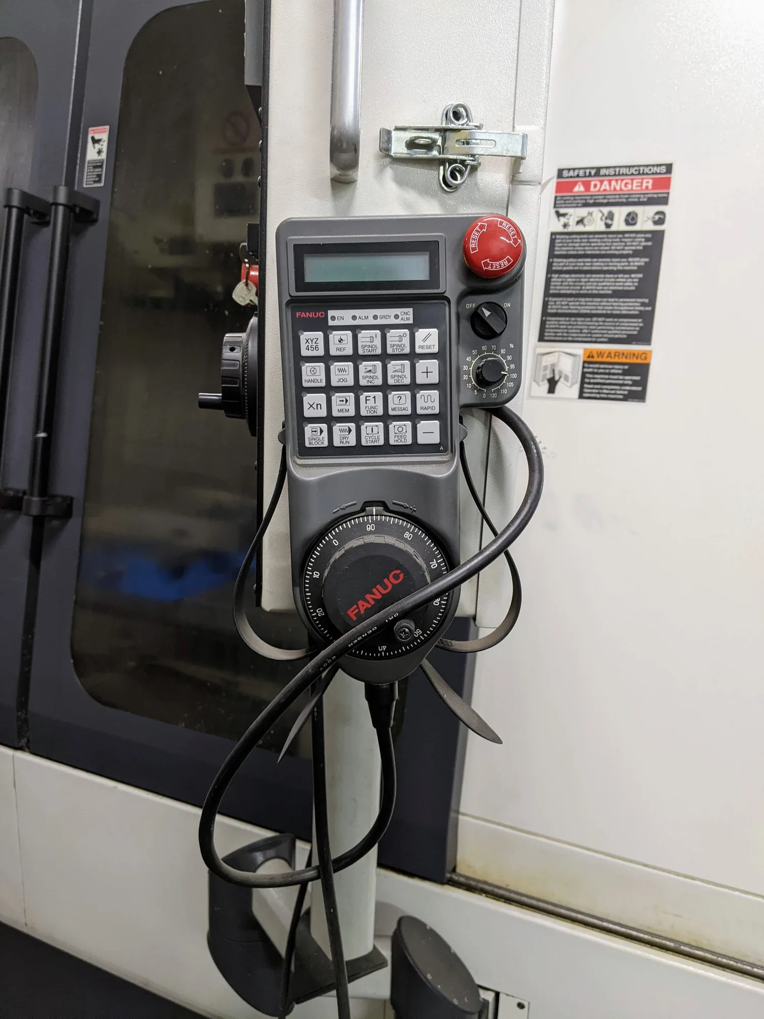 Fadal #VMC-4525D-3HT, CNC Vertical Machining Center, 45" X, 25" Y, 24" Z, 30 HP, 10,000 RPM, CAT 40, 24 - Image 5