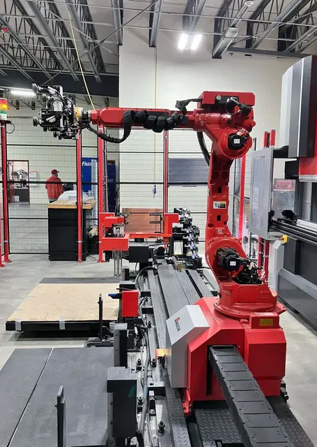 100 Ton, Amada #HG1003ARS, CNC Press Brake, 10' bed length, 106.3" between housing, 9.8" stroke, 1.7' throat - Image 8