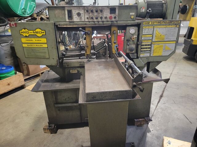 13" x 18" Hyd-Mech #S-20A, Automatic Mitering Horizontal Band Saw, Bundling Attachment, 1" x 0.035" x 178" - Image 1