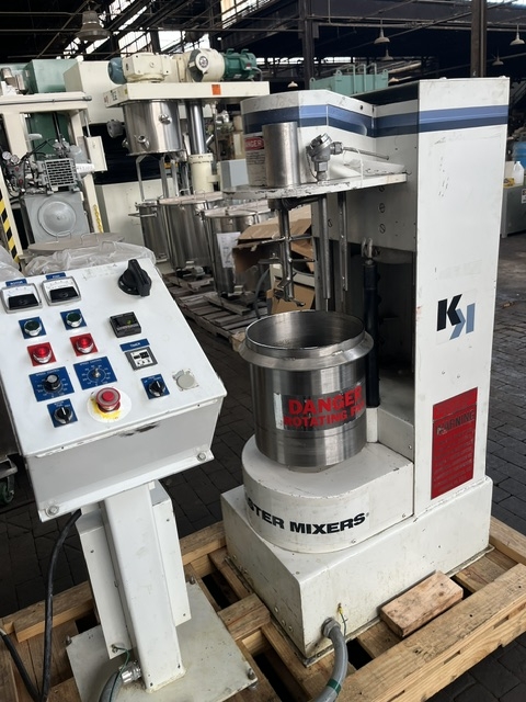 8.5 Liter Lancaster Kercher #K-1 Lab High Shear Intensive Mixer,  .3 cu.ft. - Image 2