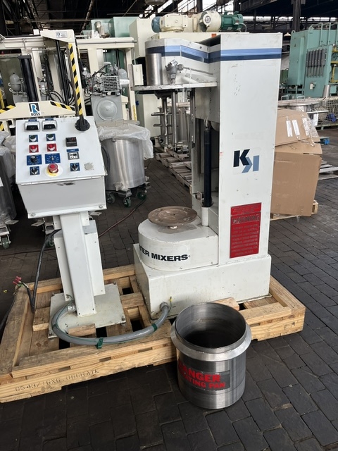 8.5 Liter Lancaster Kercher #K-1 Lab High Shear Intensive Mixer,  .3 cu.ft. - Image 3