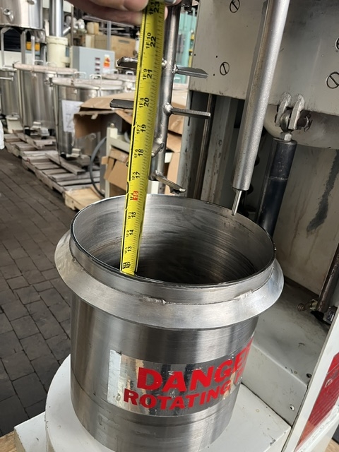 8.5 Liter Lancaster Kercher #K-1 Lab High Shear Intensive Mixer,  .3 cu.ft. - Image 8