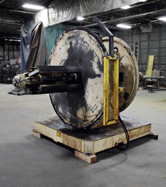 10,000 Lb. Michigan Roll Form #DHCH-98B, Double Uncoiler, 24" width, 72" outside dimensions, 16"-20" ID - Image 6