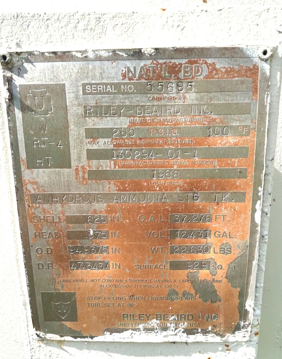 12000 gallon 265 psi, Pressure tank - Image 9
