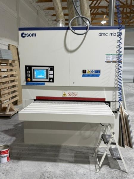 53" SCM / DMC #MB-90, 2-head wide belt sander, 2018 - Image 1