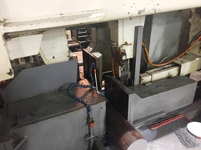 20.5" x 20.5" Kasto #HBA-520AU, horizontal double column band saw, 285" x 2" x .050" blade, 55-410 FPM, 7.5 - Image 5
