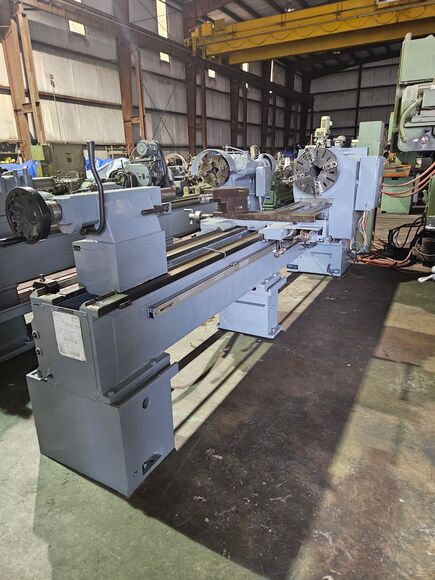 28.5" x 120" Summit #28X120B, Engine Lathe, 19-5/8" socs, 36.5" swing in gap, 64" thread, 15 HP, 16-1250 RPM - Image 2