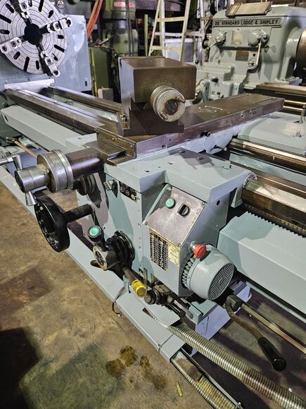 28.5" x 120" Summit #28X120B, Engine Lathe, 19-5/8" socs, 36.5" swing in gap, 64" thread, 15 HP, 16-1250 RPM - Image 5