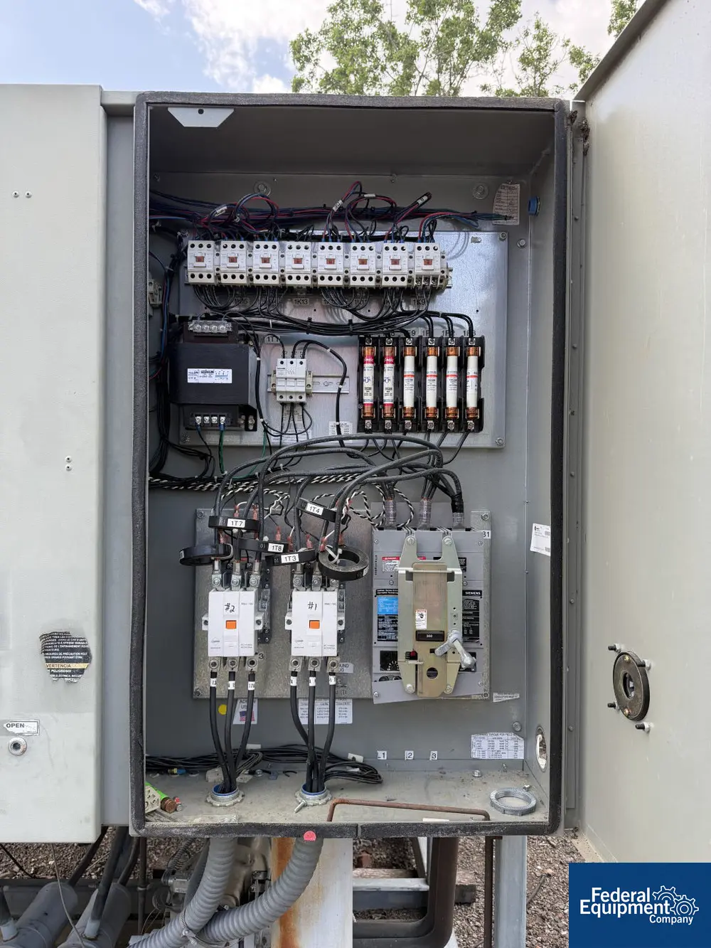 100 Ton Trane #RTAA-1004, Air Cooled Chiller, R22, 460 V. - Image 8