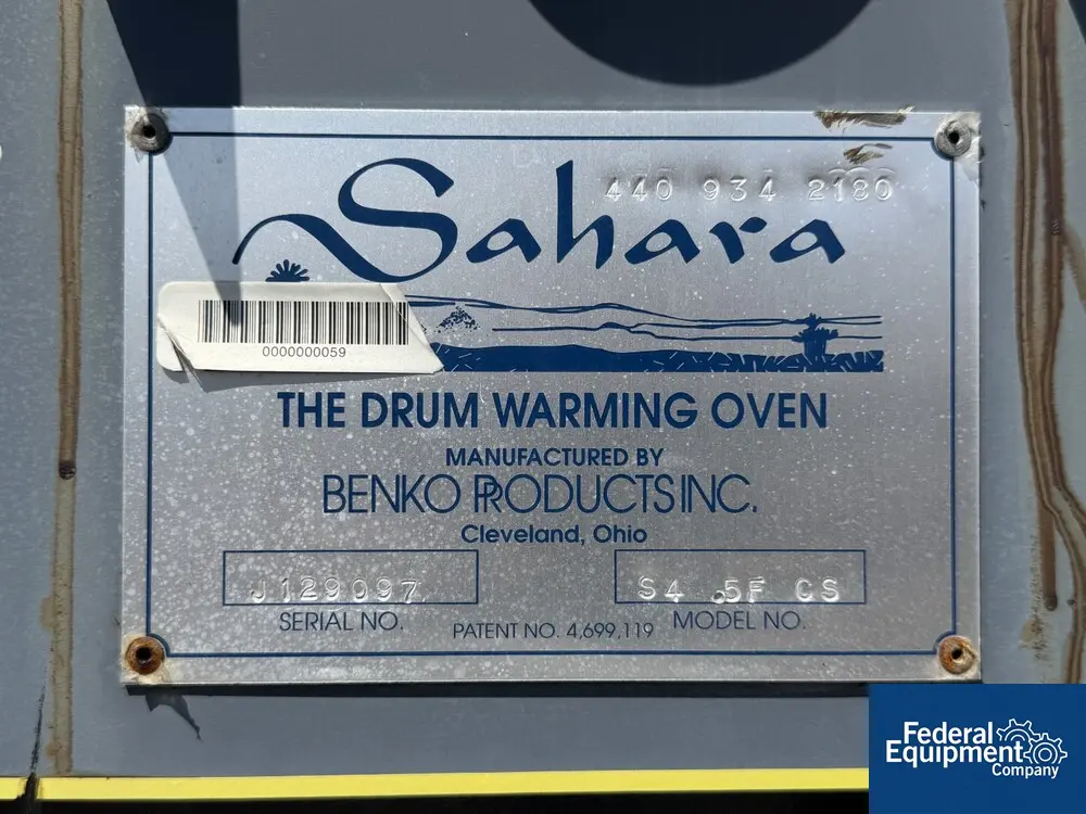 Sahara #S4-5F-CS, Drum Warming Oven - Image 2