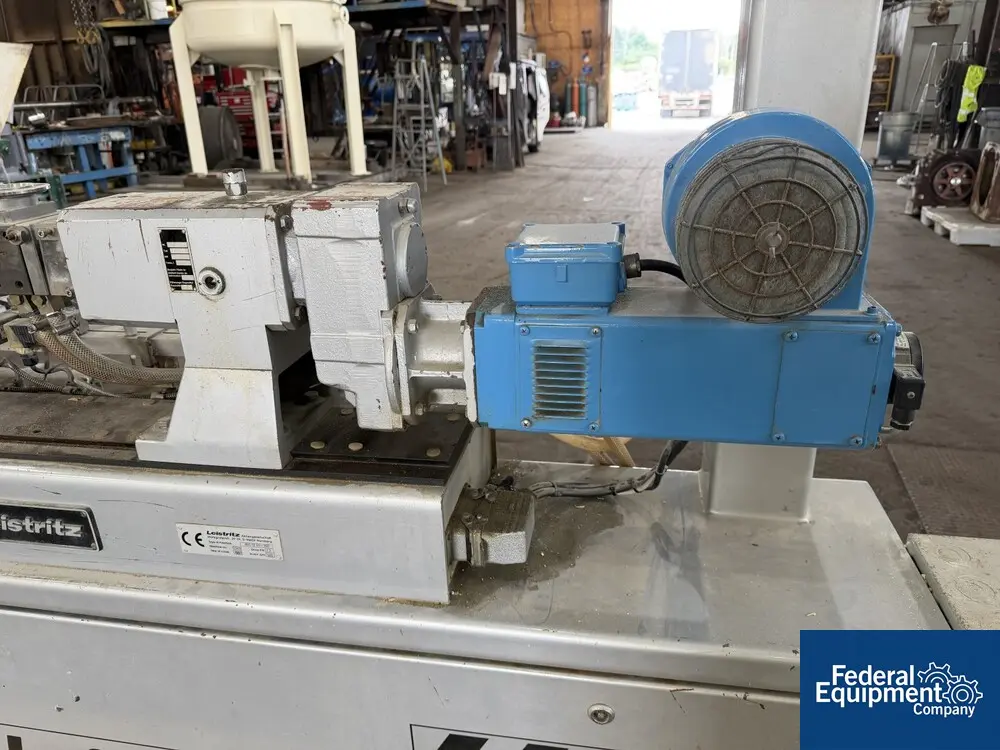 0.7" Leistritz #Micro-18-GG/30D, twin screw extruder, 30:1 L/D, 6 section, 500 RPM, water cooled, 1997 - Image 8