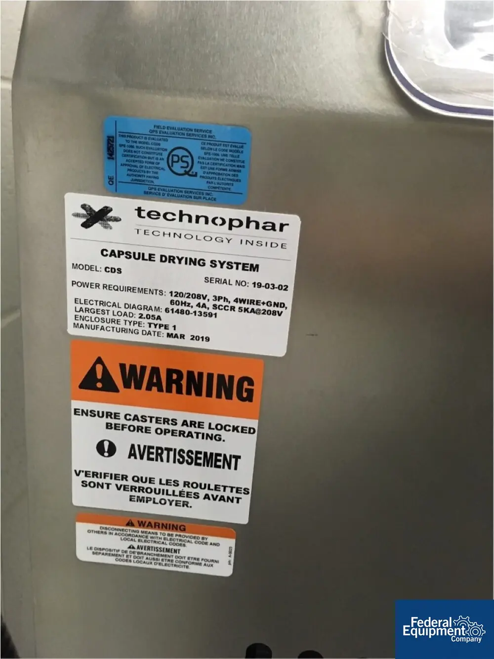 Technophar #SGL207, Softgel Encapsulation Line, tanks & drying, unused, 2019 - Image 8