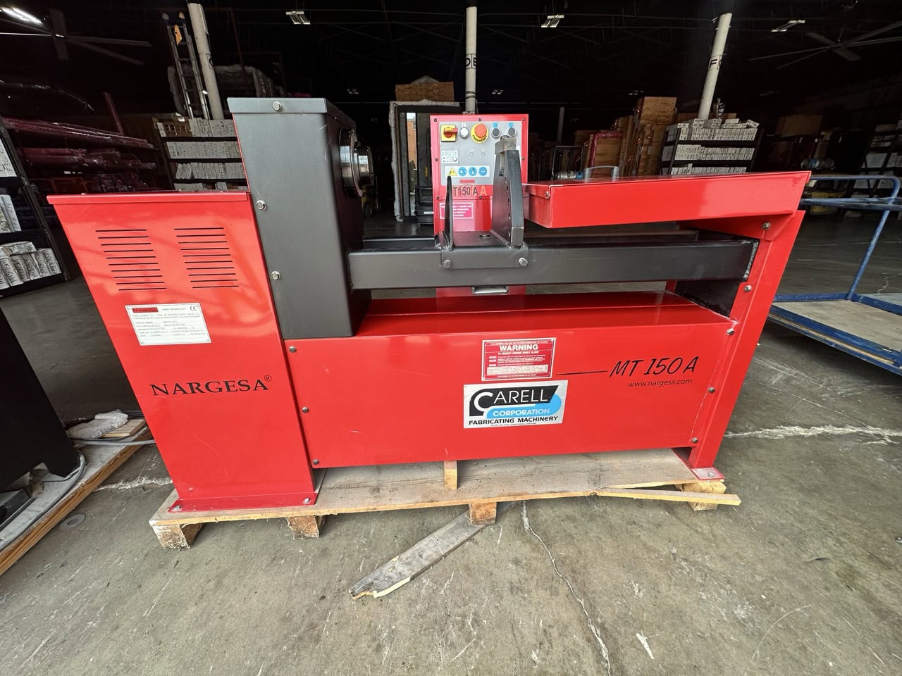 0.787" Nargesa #MT-150A, CNC Auto Twisting Machine, 0-9 RPM, 0.5 HP, 230 V., 2017 - Image 1