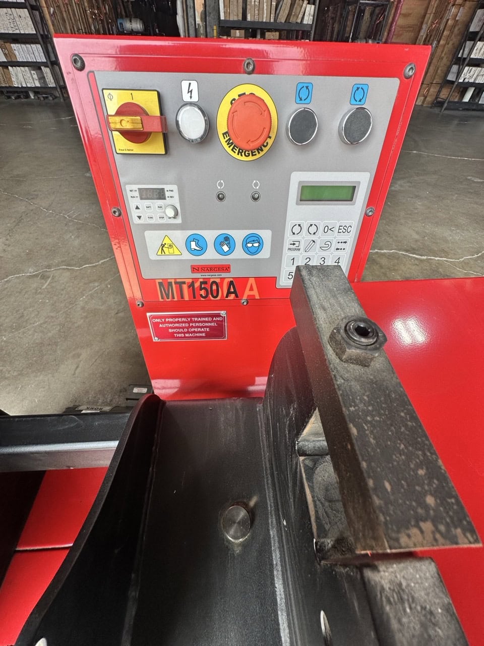 0.787" Nargesa #MT-150A, CNC Auto Twisting Machine, 0-9 RPM, 0.5 HP, 230 V., 2017 - Image 3