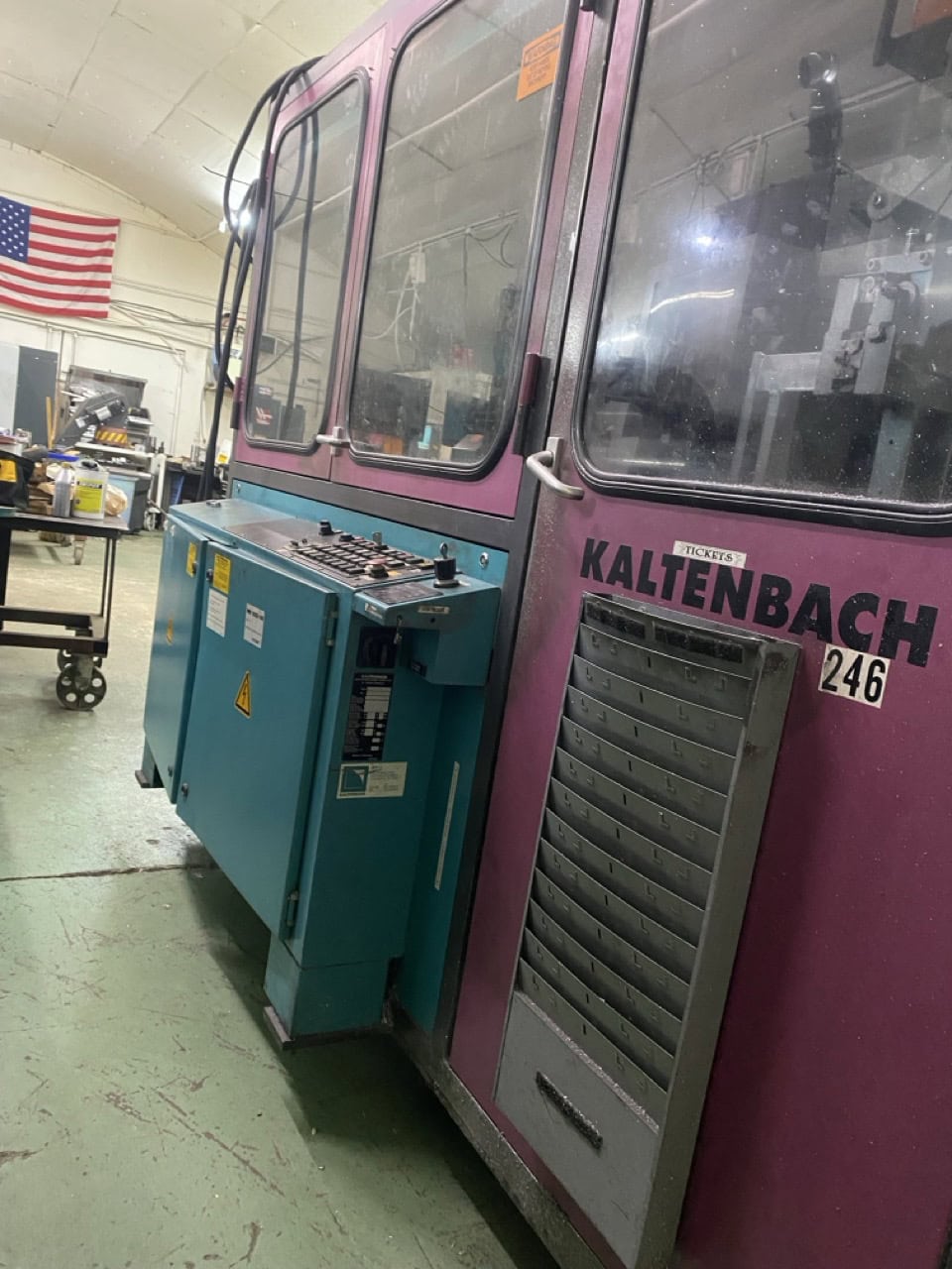 6" Kaltenbach #RKL-550AX, Automatic Cold Saw, 5.5" x 5.5" Square, 2007 - Image 3