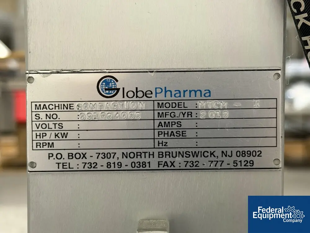 Globe Pharma #MTCM-I, Manual Tablet Press - Image 2