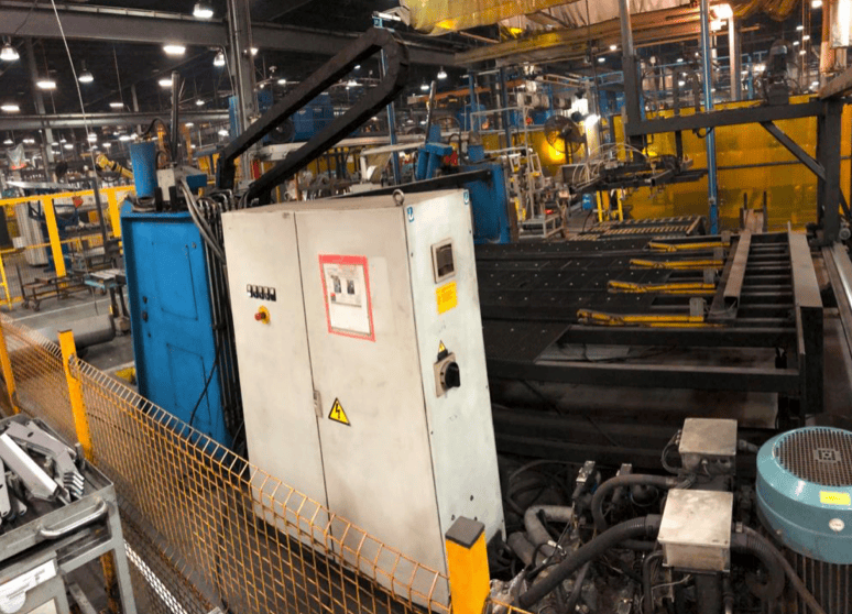 120" Davi #Ystad-1/4x10, CNC Bidirectional Folding System, 1/4" x 10' Bend, Mitsubishi 10-Axis Control - Image 8